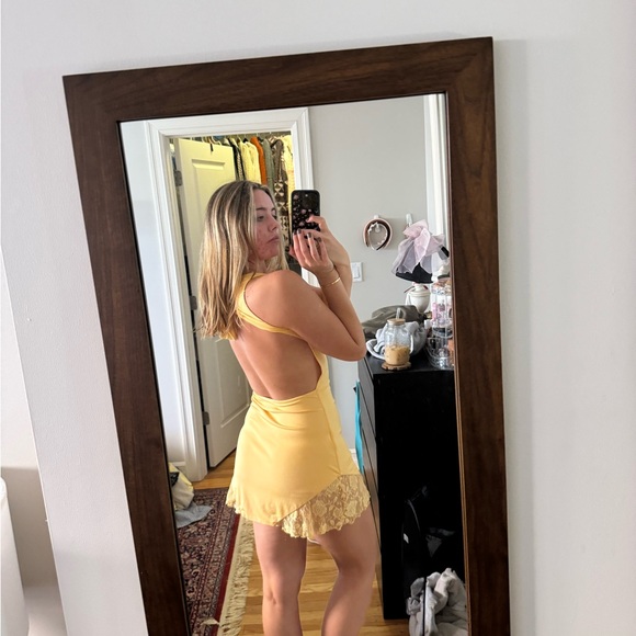 Tigermist peach mini backless dress - Picture 2 of 2